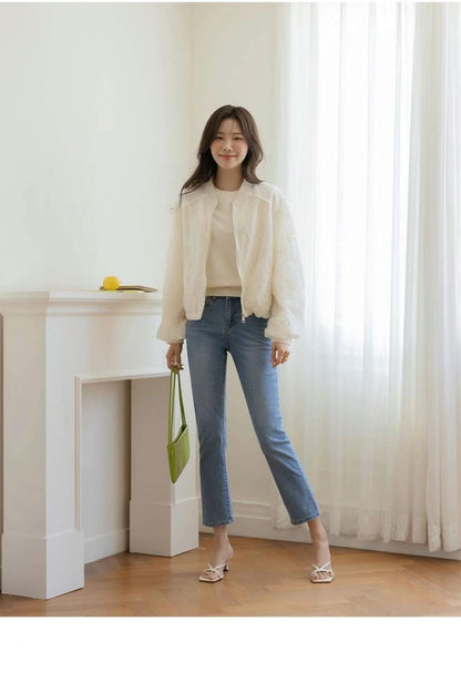Cooling Stretch 9/10 Denim 感高彈性9分牛仔褲