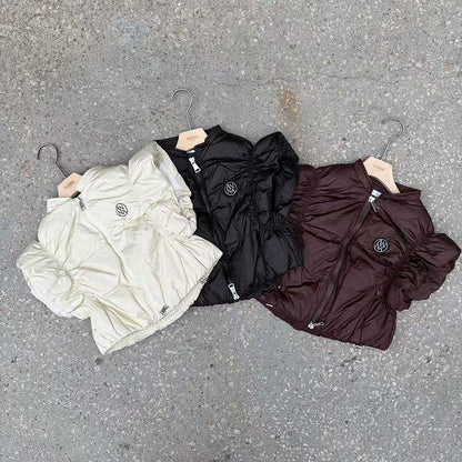 ✨【Ruffle Sleeve Padded Vest · 蓬蓬荷葉袖羽絨背心】✨

🔥 東大門潮款 · Anna 系列 🔥