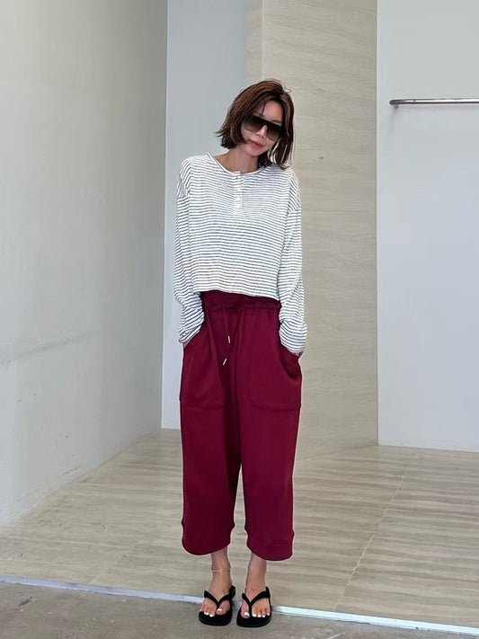 Paris Match 9分Jogger 慵懶風休閒褲