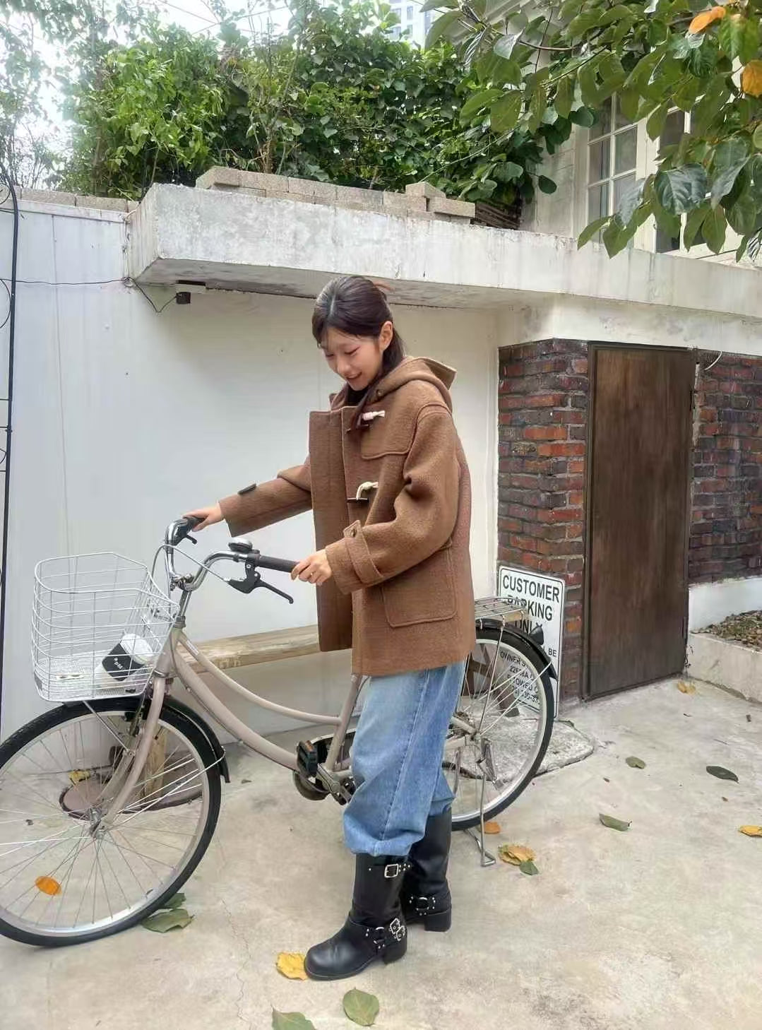 🧥【✨PREORDER✨ 韓國製連帽牛角釦羊毛外套 / Korean Wool Toggle Hooded Coat】