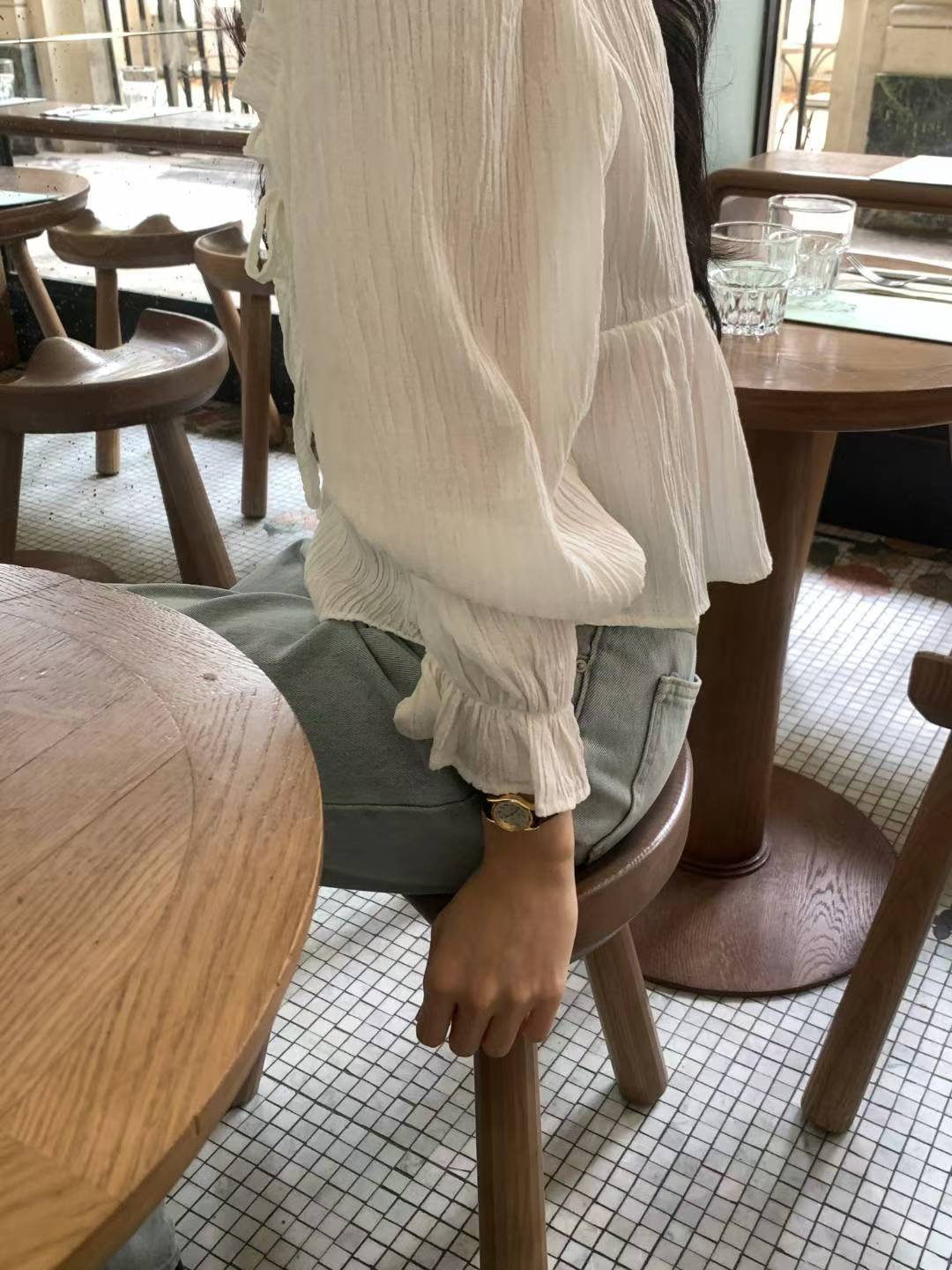 ✨【Romantic Puff Blouse · 法式泡泡袖上衣】✨