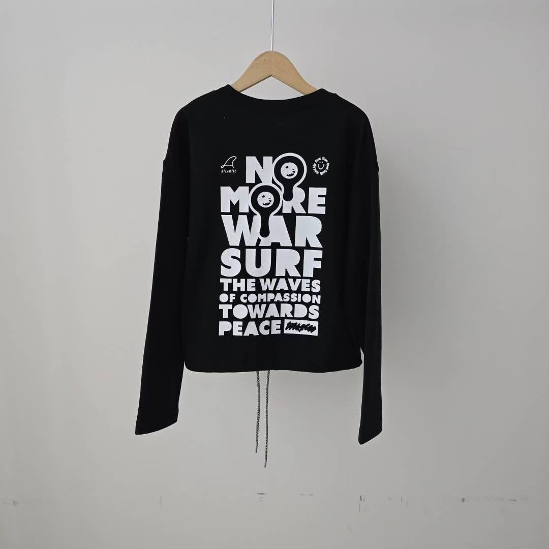 ✨PREORDER✨ 韓國製 Peace Message 長袖衛衣 / Korean “Peace Message” Sweatshirt

🌈 東大門潮款 · Anna 系列