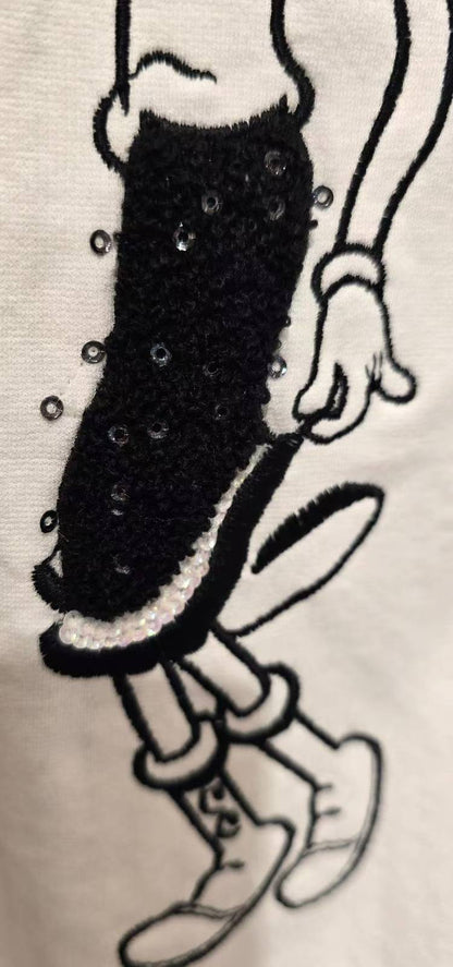 正版大力水手系列 Olive Patchwork 長袖薄Tee恤衫 ✨