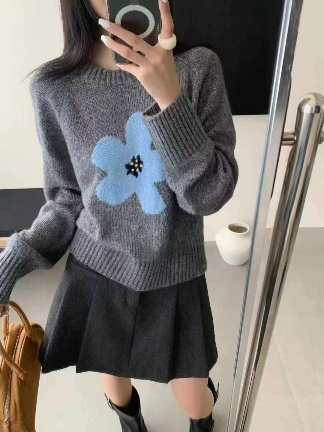 ✨【25FW Flower Knit Sweater · 花朵針織毛衣】✨