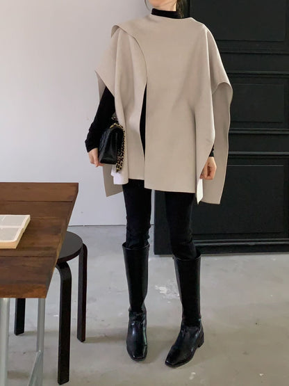 ✨【25FW Minimalist Cape Vest · 極簡披肩背心】✨