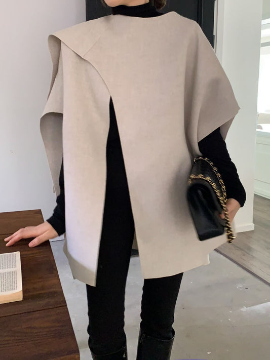 ✨【25FW Minimalist Cape Vest · 極簡披肩背心】✨