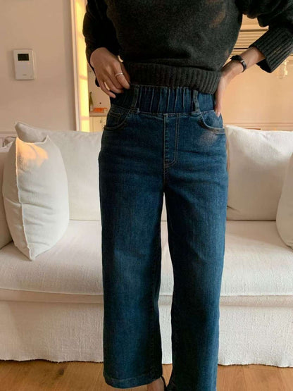 ✨【高腰直筒牛仔褲】✨