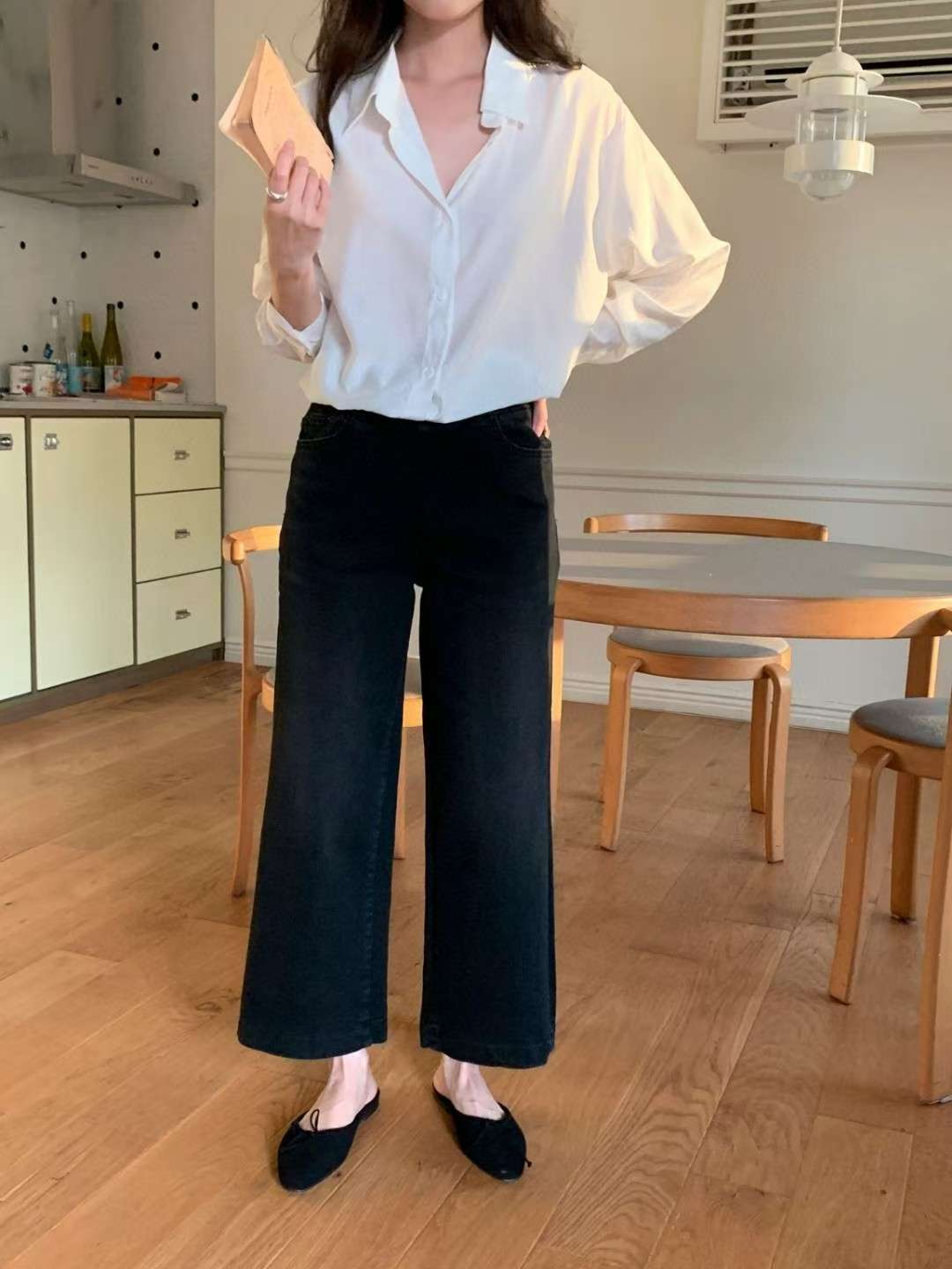 ✨【高腰直筒牛仔褲】✨