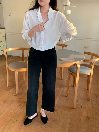 ✨【高腰直筒牛仔褲】✨