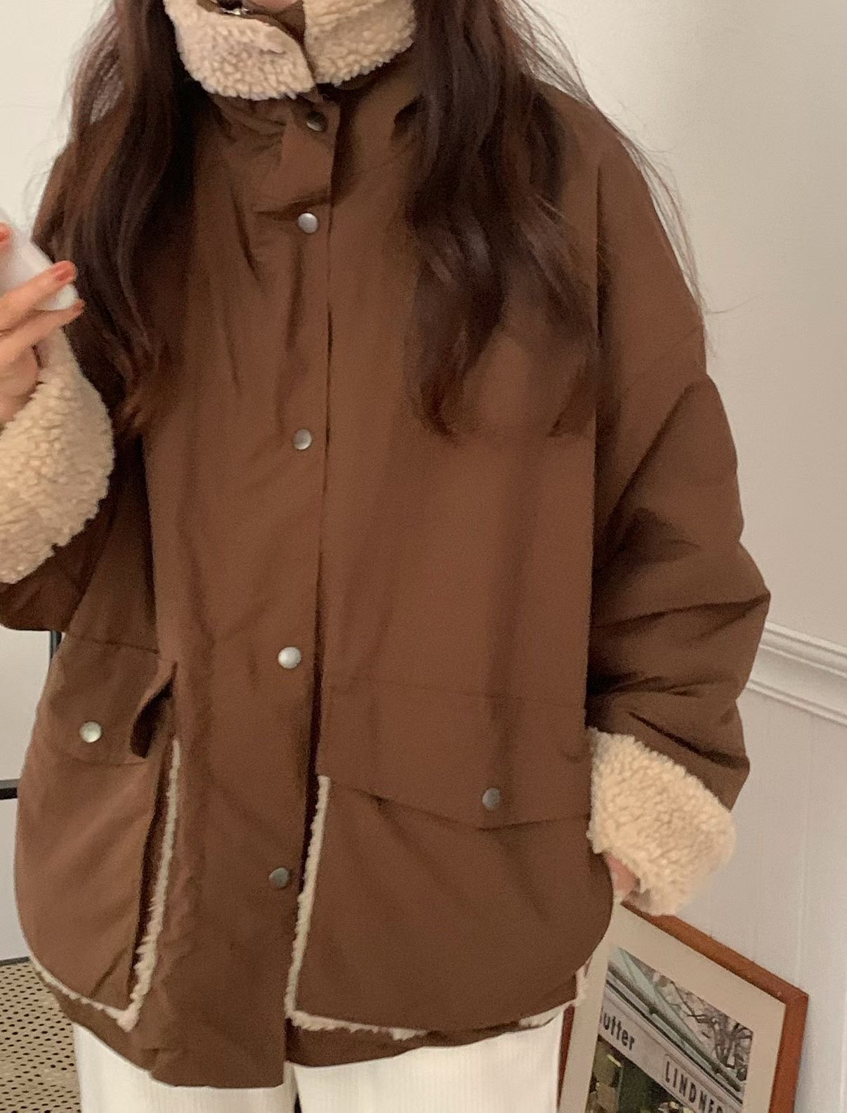 ✨【Reversible Fleece Jacket · 雙面穿羊羔絨外套】✨