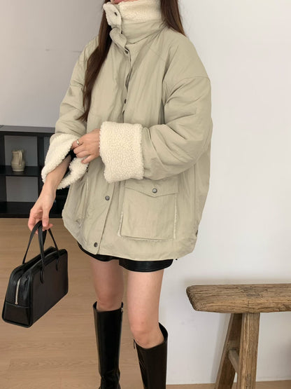 ✨【Reversible Fleece Jacket · 雙面穿羊羔絨外套】✨