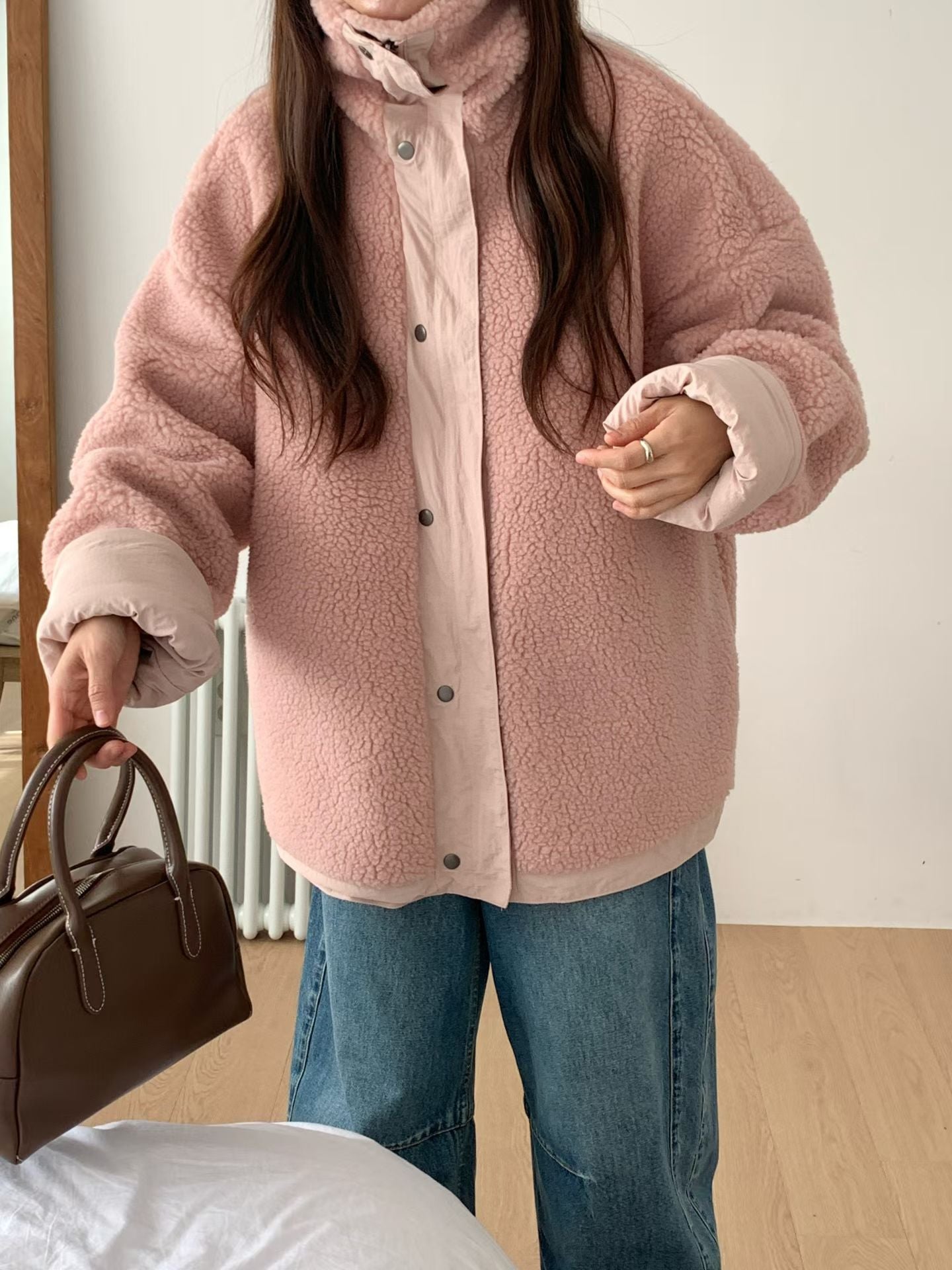 ✨【Reversible Fleece Jacket · 雙面穿羊羔絨外套】✨