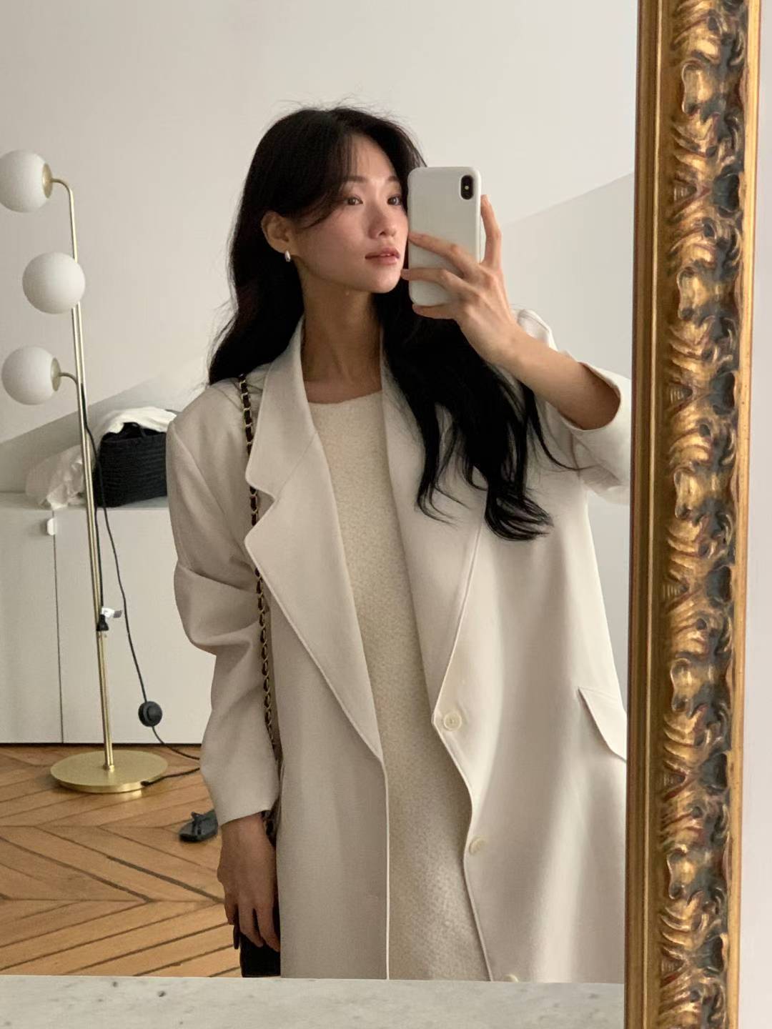 ✨【Minimal Chic Long Coat · 極簡長版外套】✨