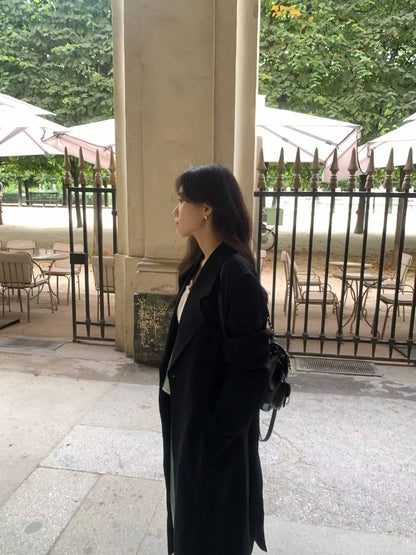 ✨【Minimal Chic Long Coat · 極簡長版外套】✨
