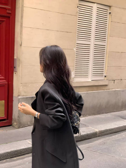 ✨【Minimal Chic Long Coat · 極簡長版外套】✨