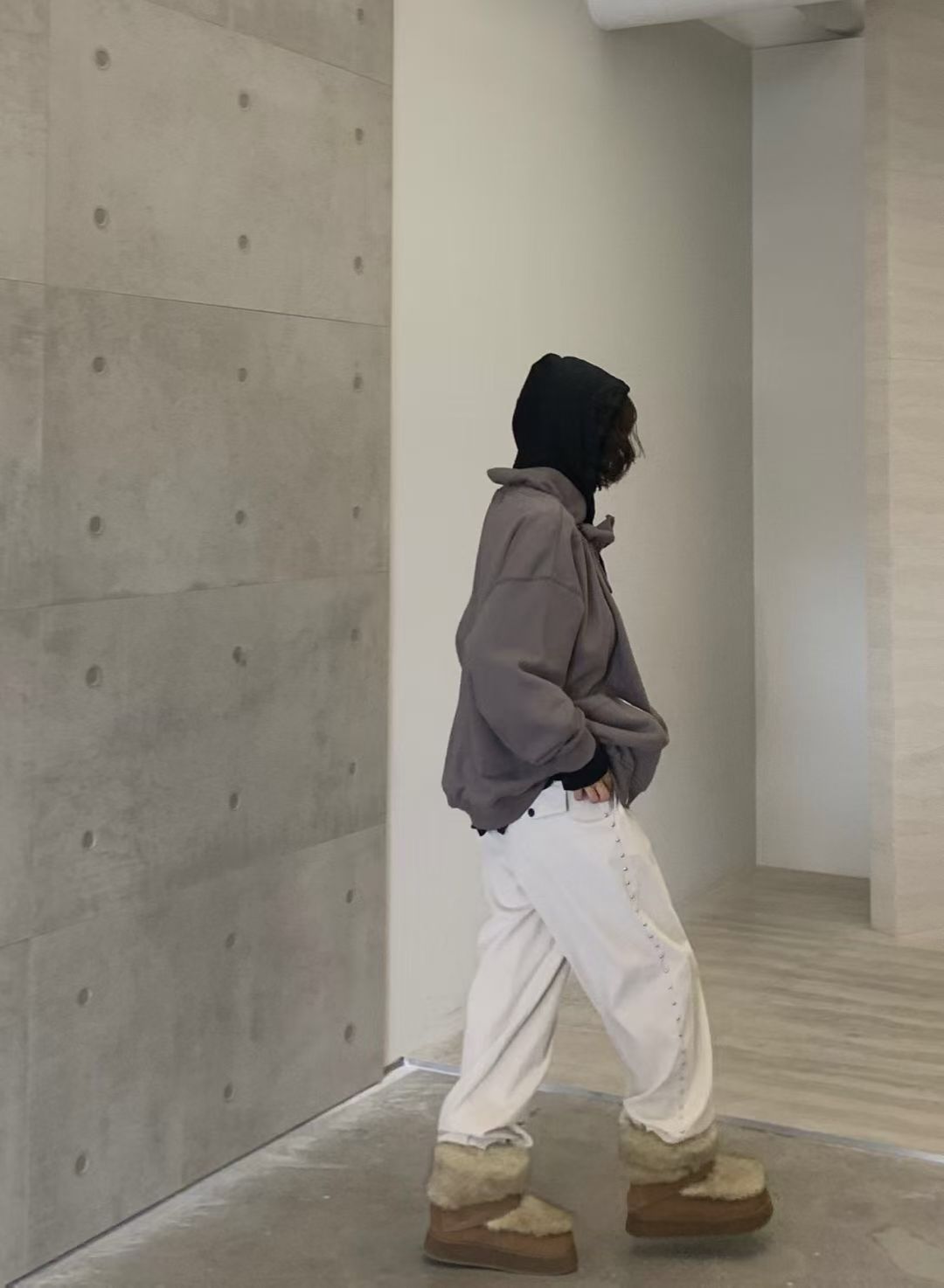 ✨【Stud Line Wide Pants · 窩釘裝飾闊腳褲】✨