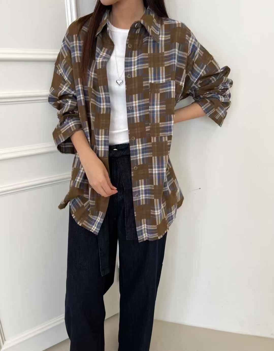 ✨【Checkered Flannel Shirt · 格紋法蘭絨襯衫】✨