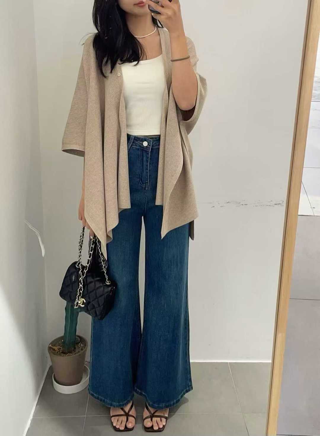 ✨【Knit Poncho · 氣質針織披肩上衣】✨