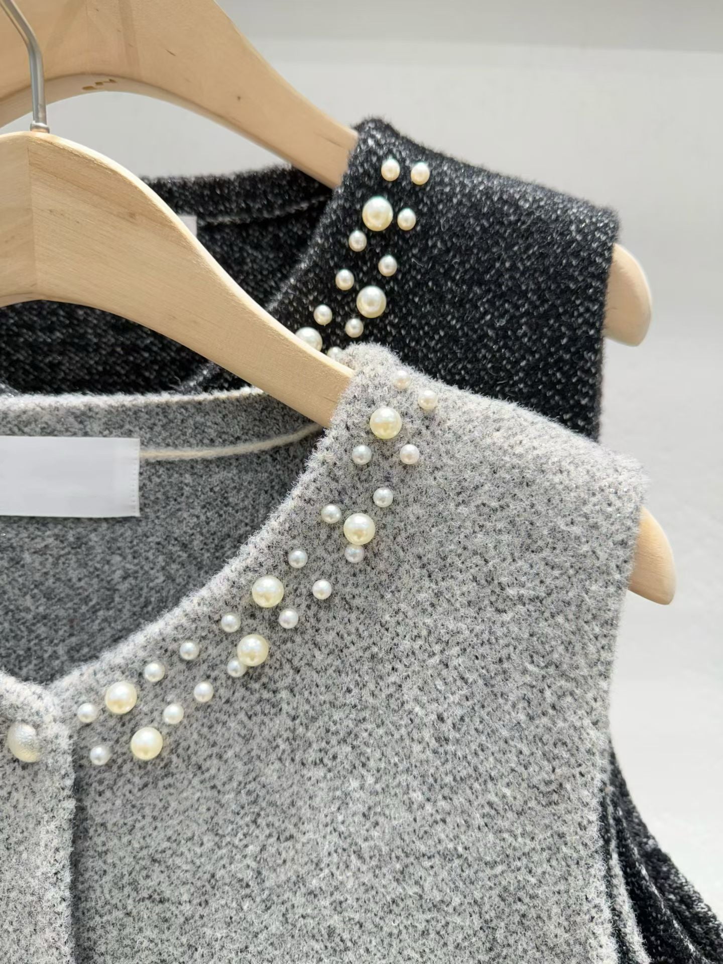 ✨【Pearl Tweed Vest · 珍珠釘珠呢料背心】✨