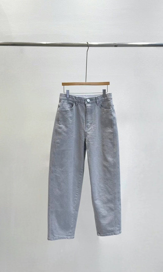 A1094 Loose straight 扯布褲
