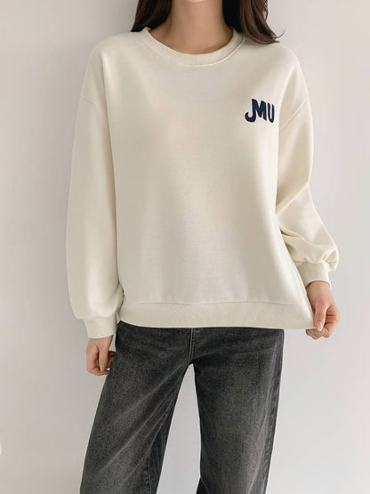 🩶【MU Elbow Patch Sweatshirt · 拼布手肘衛衣】🩶