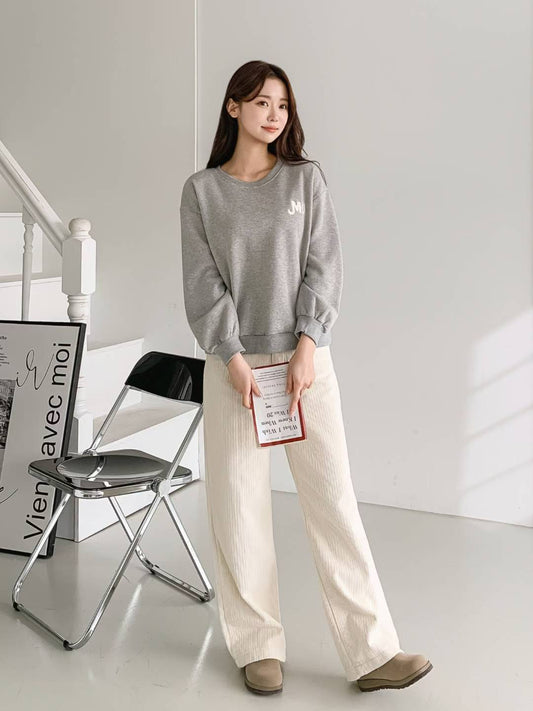 🩶【MU Elbow Patch Sweatshirt · 拼布手肘衛衣】🩶