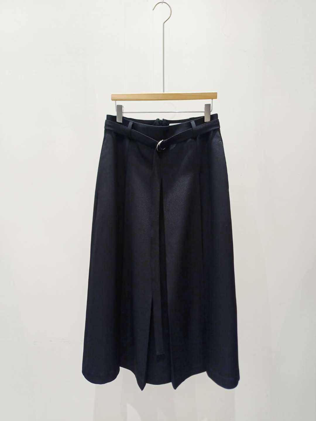 Belted A-Line Midi Skirt 綁帶A字中長裙