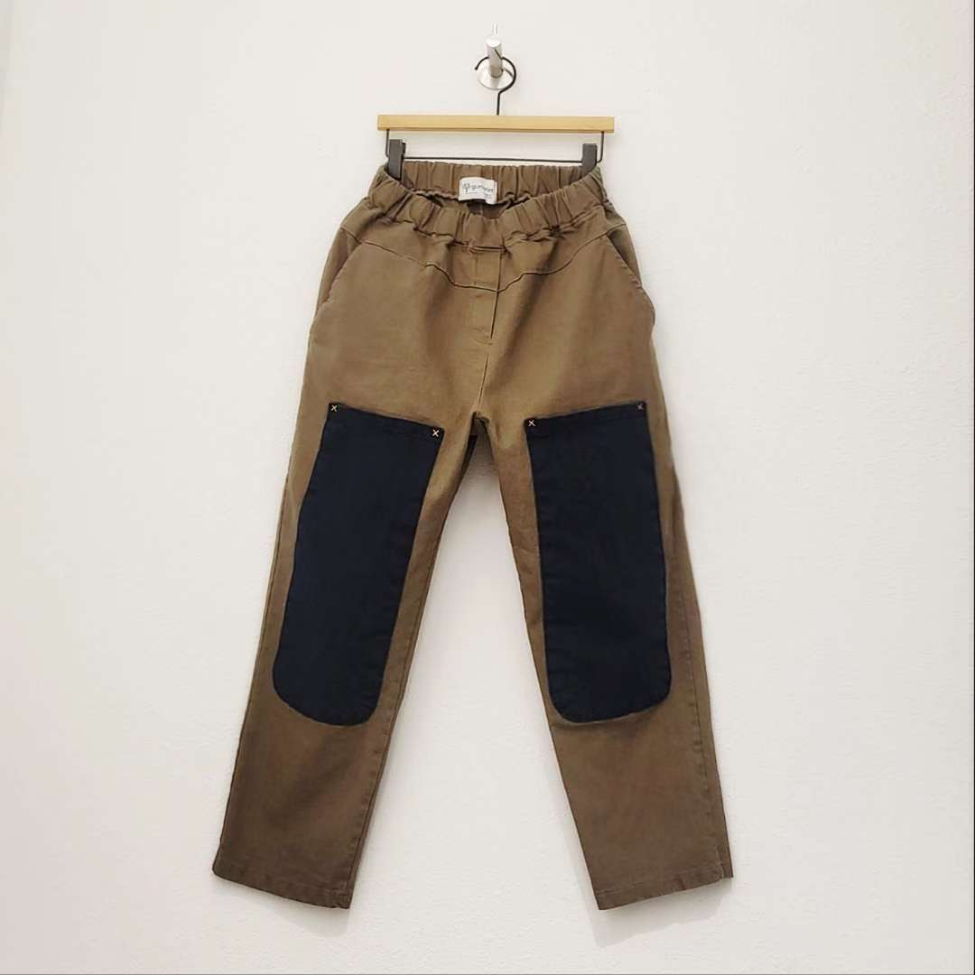 ✨ 拼色口袋休閒長褲 · Patchwork Pocket Casual Pants ✨