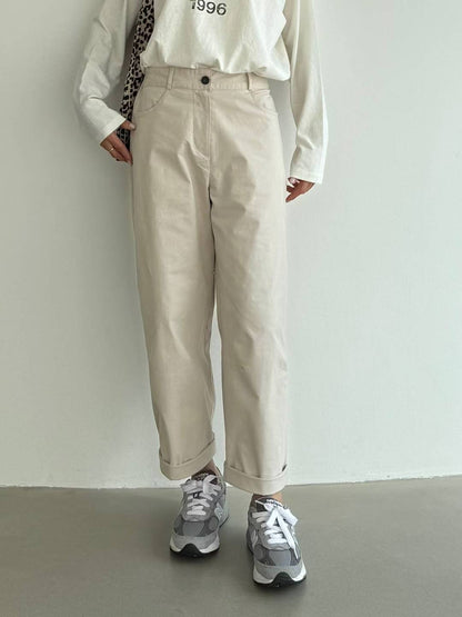 ✨【Loose Fit Casual Pants ·休閒直筒褲】✨