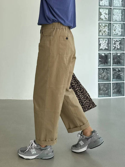 ✨【Loose Fit Casual Pants ·休閒直筒褲】✨