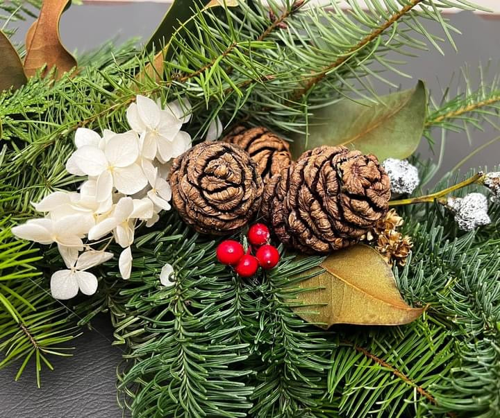 Christmas Wreath 1+1 Workshop