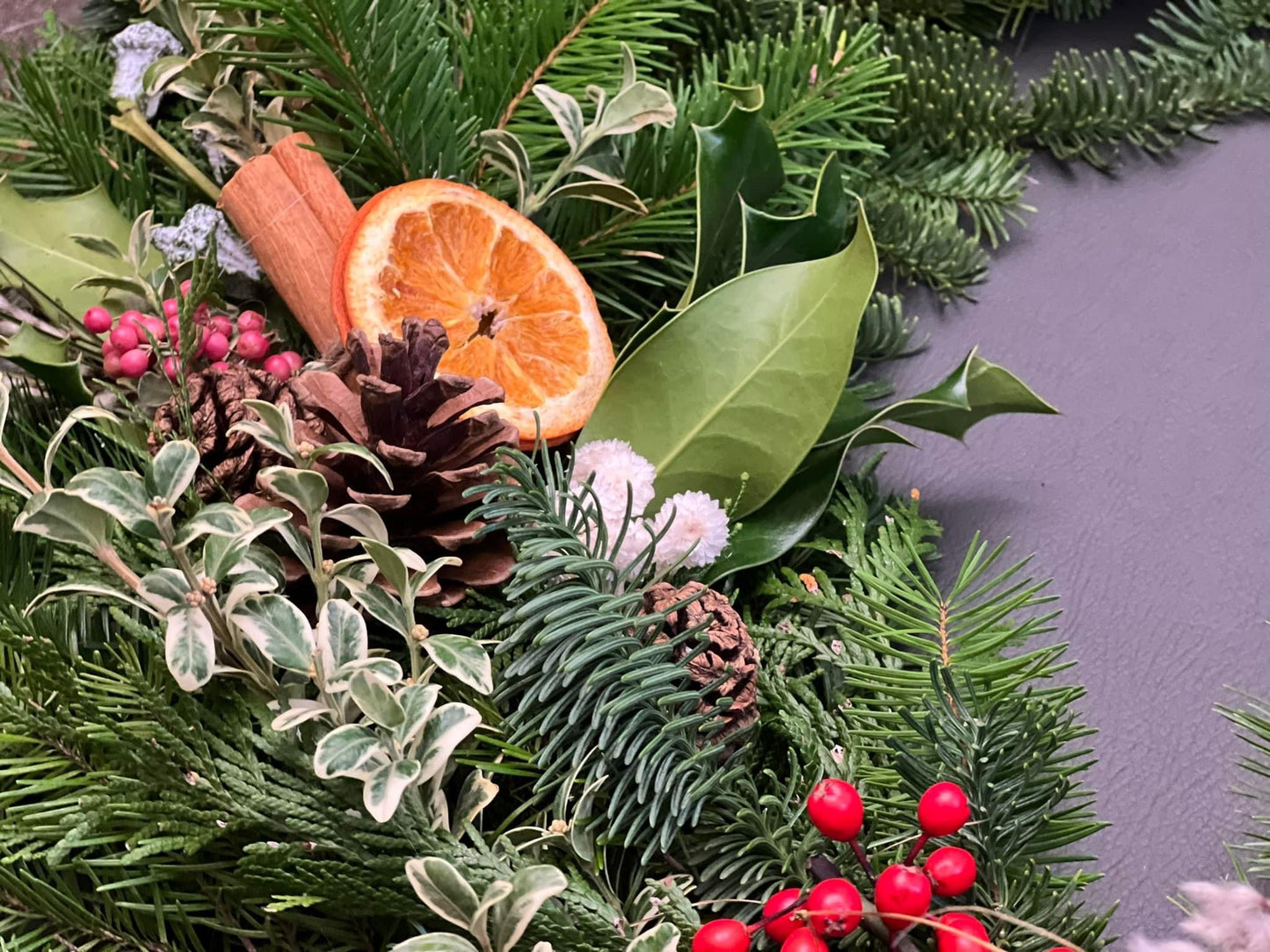 Christmas Wreath 1+1 Workshop