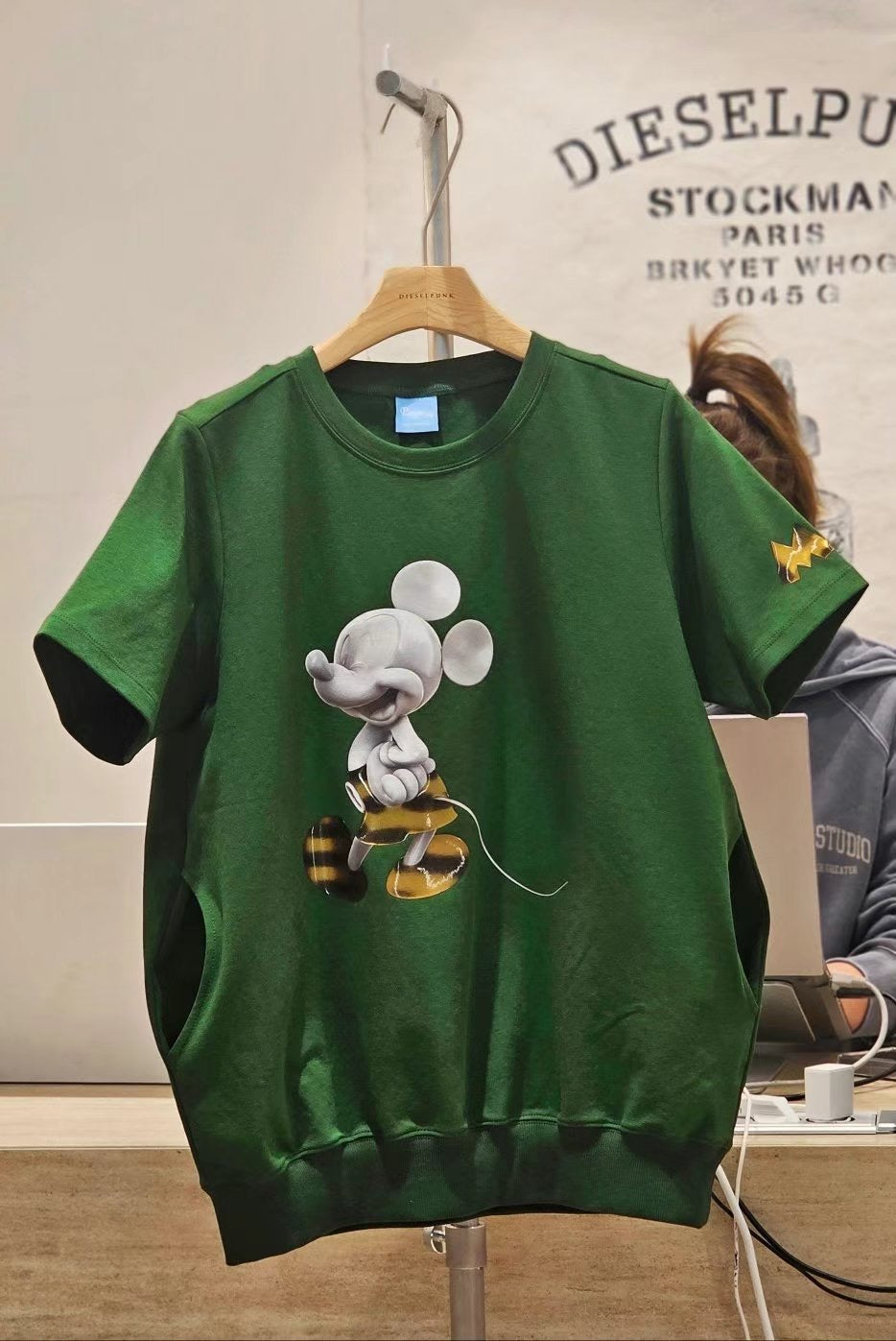 ･:,｡★＼Sincere April 29 FB/IG Live/★,｡･:･ﾟ Mickey 正版 幻彩圖案Tee