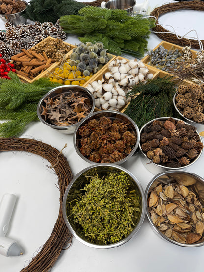 Christmas Wreath 1+1 Workshop