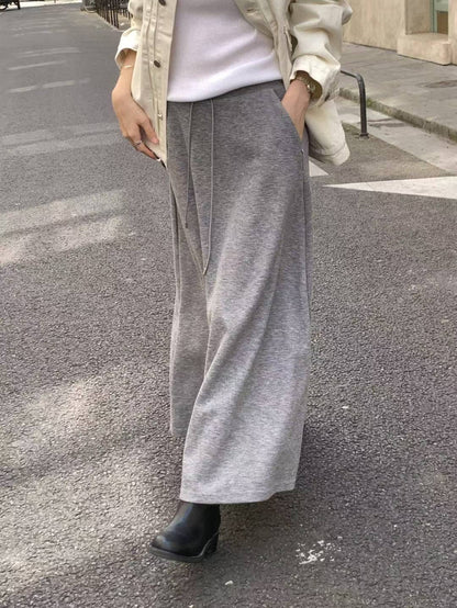Soft A-Line Dress with Elastic Waist 彈性腰圍柔垂A-line 裙