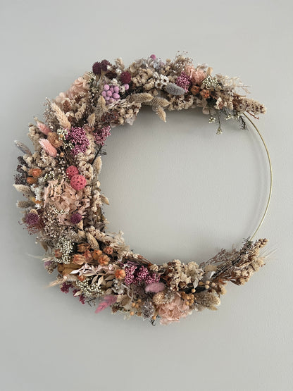 Dried Flower Wreath half day workshop
