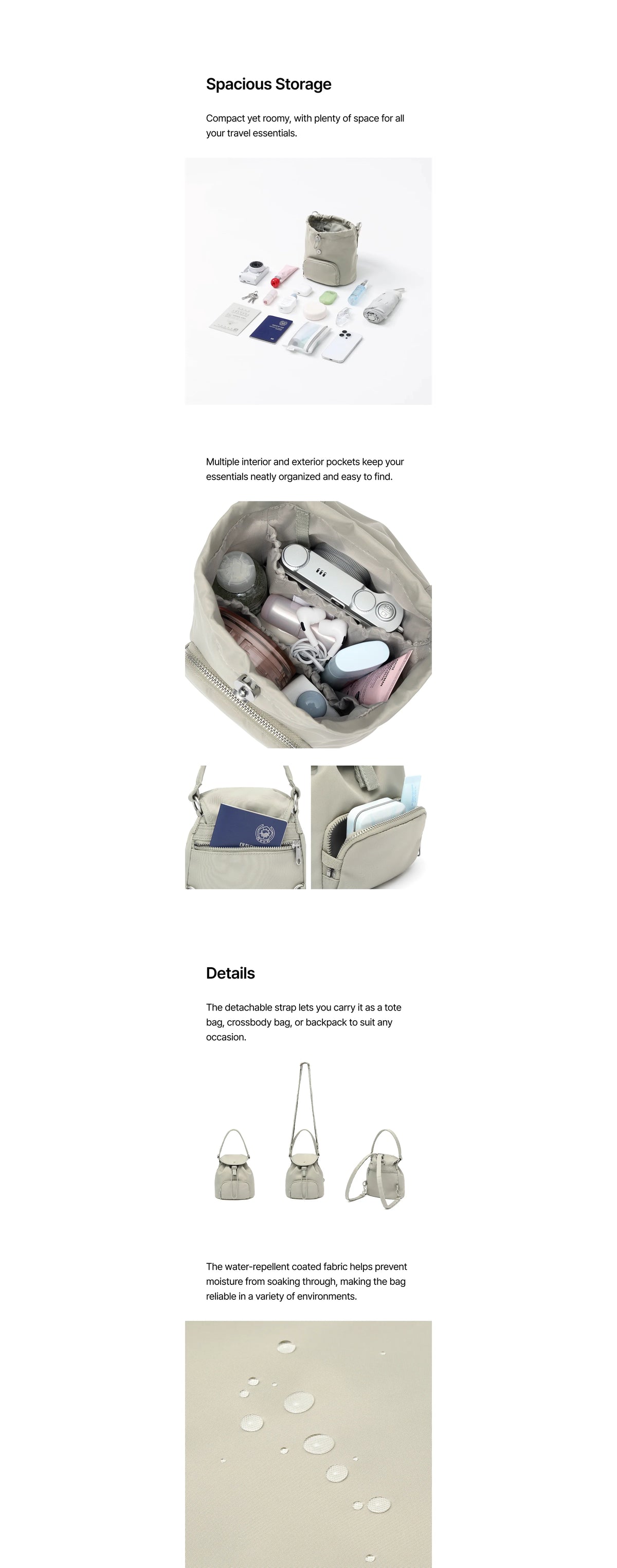 NEW！！BRANDEN Safe Days 3Way Mini Bag