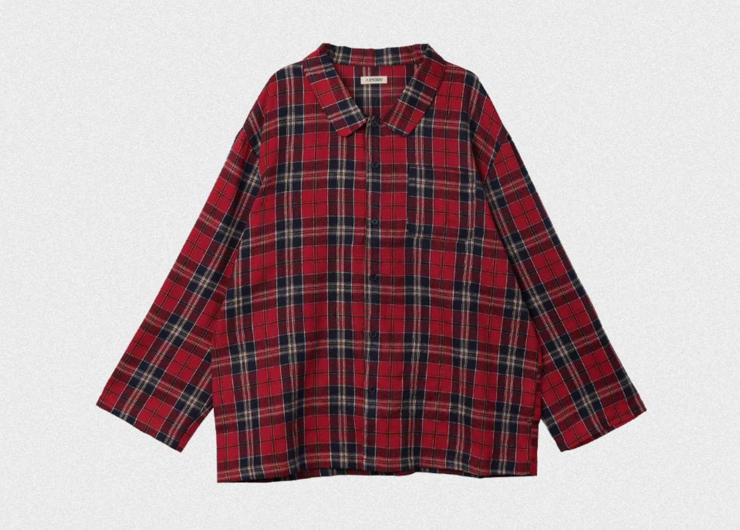 J'eu Lees Classic Tartan Fleece Lounge Set