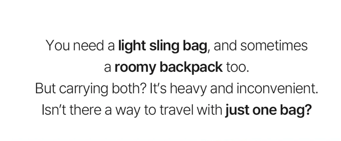 BRANDEN Multi Packable Backpack