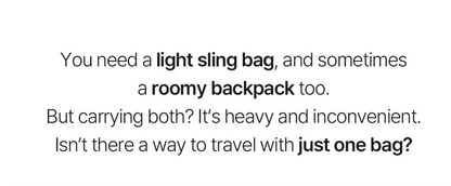 BRANDEN Multi Packable Backpack