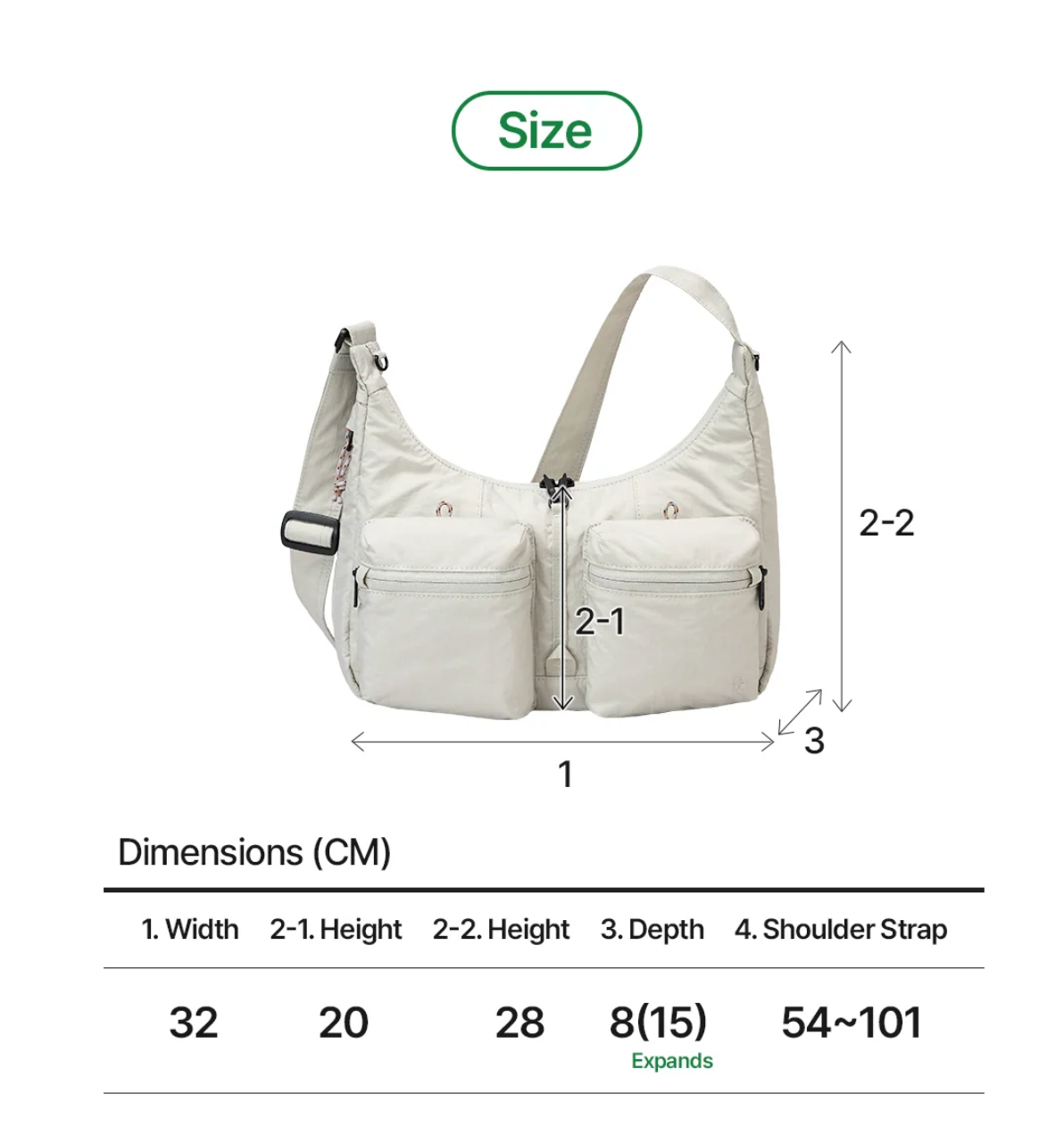BRANDEN Safe Plus Cross Bag