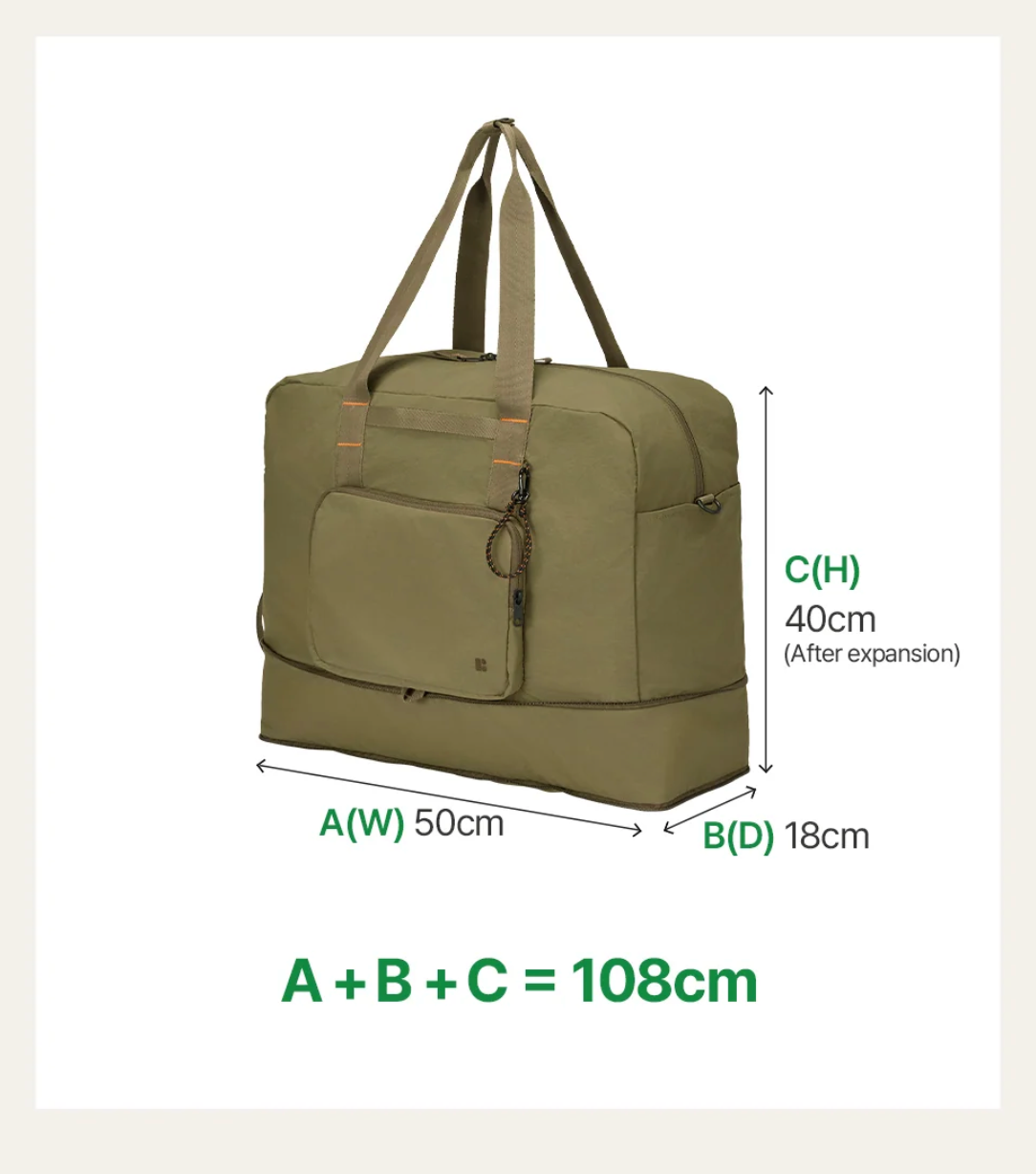 BRANDEN Boston Bag Storage