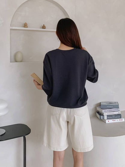 💫 Easy Match with Graphic Crewneck Sweatshirt｜輕鬆搭配圓領衛衣