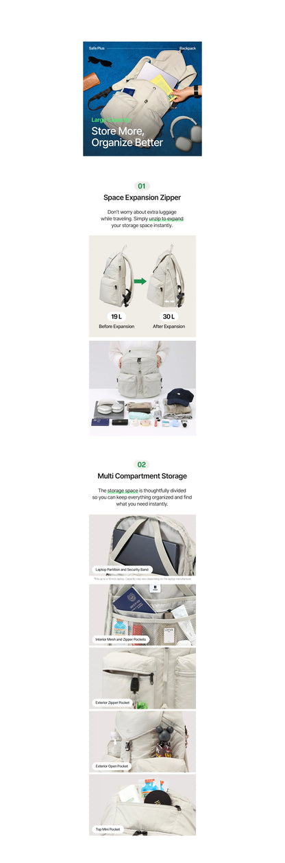 Safe Plus Backpack